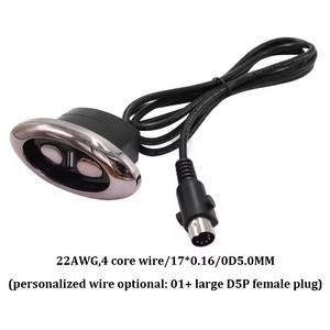 مفتاح يدوي تحكم دائري للتحكم في الأثاث 2 ملحقات أريكة Usb مفتاح أجزاء لأريكة كرسي كهربائي أريكة - Product Image 3