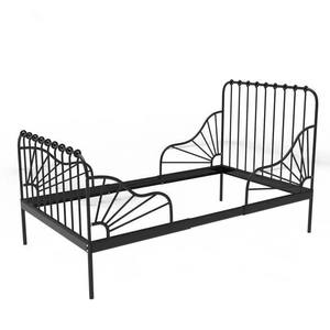 Marco de cama para niños, niñas y niños pequeños, granja, color negro, barato, nuevo - Product Image 1
