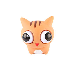 Jouet Squishy Chat Farceur pour Enfants avec Yeux qui Saillissent - Squishy Farceur Yeux qui Saillissent pour Enfants, Jouet Interactif Amusant pour le Plaisir Sensoriel et les Blagues - Product Image 5