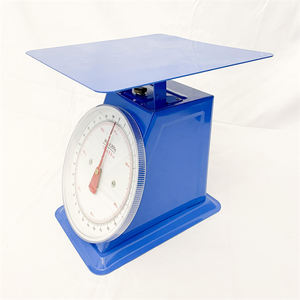 Veidt Weigh 60kg <b>Mechanical</b> Spring Dial <b>Scale</b> Green Kitchen Platform Flat ZZDP-204-60kg Stainless Steel Tray and Easy to - Product Image 5