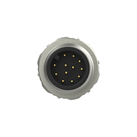 Connecteurs IP67 IEC M12 12 broches code A mâle, câble industriel pour PC, connecteur de valve, pièces de valve, câbles de capteur LVDS