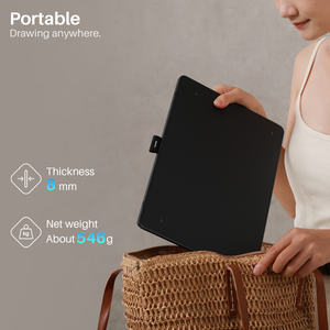 Tablette de dessin et d'écriture sans fil <span class=keywords><strong>Inspiroy</strong></span> Frego M L610 noire pour PC, téléphone, stylet numérique sans batterie, conception graphique - Product Image 6