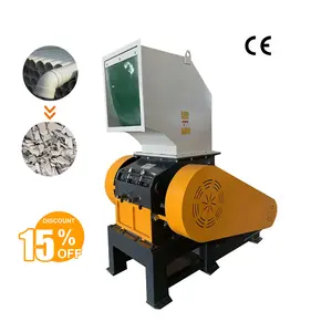 OUNAISI Fabricante Suministro Directo Residuos Pe Pp Pvc Pet Plastic Breaking Machine Trituradora de reciclaje industrial