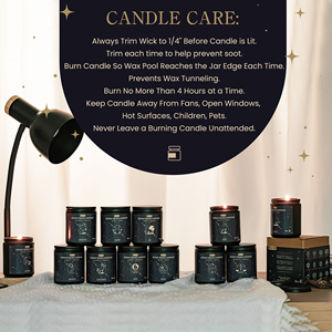 <span class=keywords><strong>Bougie</strong></span> Thématique du Zodiaque en Gros, Parfumée Naturellement avec Boîte Cadeau et Collier, Idéale pour les Passionnés d'Astrologie - Product Image 6
