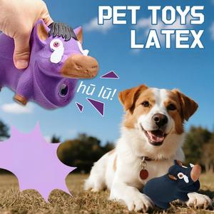 Yeni sıcak satış fabrika düşük fiyat nokta toptan diş taşlama can sıkıcı kauçuk ses çığlık yaban domuzu oyuncaklar - Product Image 3