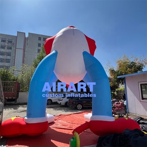 Arco Inflable de Payaso Terrorífico de Circo <span class=keywords><strong>Encantado</strong></span>, Alquiler para Eventos, Payaso Inflable de Grado Comercial con Lengua, Arco Inflable Divertido de Payaso con 4 Patas - Product Image 6