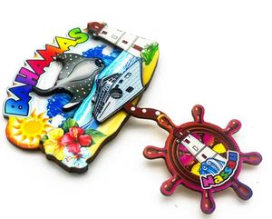 Imanes de Refrigerador Personalizados de MDF con Diseños Diversos y Únicos, Imanes de Refrigerador 3D Personalizados - Product Image 2