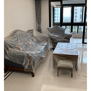 Furniture Cover Dustproof Protection Film 55cm20m 110cm20m 200cm20m 280cm20m 300cm20m 400cm20m For Sofa Table Chair - Product Image 2