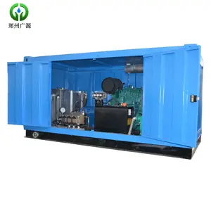 15000psi 100Mpa Diesel Engine Duct High Pressure Water Jet Cleaning Machine