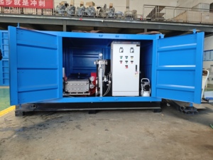 Hidrolavadora Industrial Eléctrica de 145 kW, 1500 Bares, 50 L/min, Chorro de Agua de Ultra Alta Presión para Uso en Astilleros - Product Image 4