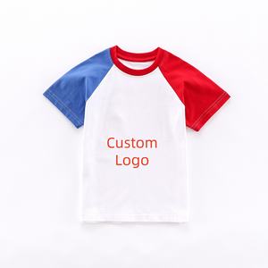 <span class=keywords><strong>T</strong></span>-<span class=keywords><strong>Shirt</strong></span> Estiva Casual in Cotone con Collo Tondo per Bambini e Bambine con Design Stampato e Traspirante - Product Image 3