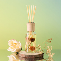 Ensembles de diffuseurs de roseaux d'aromathérapie d'intérieur sans feu traitement de fleurs éternelles personnalisable ornements créatifs parfum essentiel