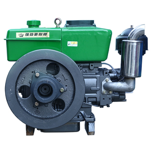 Moteur diesel refroidi par eau, monocylindre, petit moteur de 15 chevaux, à démarrage manuel, refroidi par eau - Product Image 3