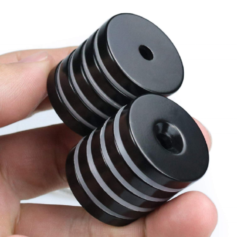 High Quality Permanent Countersunk Neodymium Magnet N52 Disc Magnet With Hole