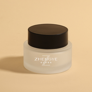 عبوة فاخرة دائرية فارغة قابلة لإعادة الملء 30 جرام 50 جرام بتصميم مخصص مع غطاء - Product Image 3