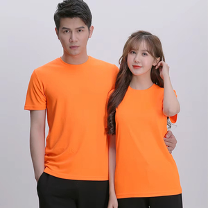 T-shirt <span class=keywords><strong>nera</strong></span> <span class=keywords><strong>attillata</strong></span>, T-shirt boho, T-shirt arancione - Product Image 1