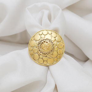 Bague vintage tendance 925 Sterling soleil et lune en plaqué or 18 carats pour mariage, fiançailles, fête ou cadeau d'anniversaire - Product Image 2