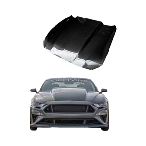Capó de Motor de Fibra de Carbono de Alta Calidad para <span class=keywords><strong>Ford</strong></span> <span class=keywords><strong>Mustang</strong></span> GT <span class=keywords><strong>Shelby</strong></span> <span class=keywords><strong>GT350R</strong></span> Coupé - Product Image 1