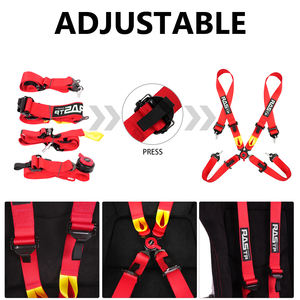 JDM4ポイント2インチクイックリリーススポーツ自動車安全シートベルトキット<span class=keywords><strong>4</strong></span>ポイントレーシングハーネスシートベルトはカスタマイズされたロゴを受け入れます - Product Image 5