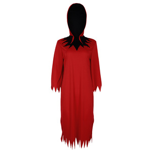 Disfraz de Diablo Rojo Grim Reaper para Halloween, Cosplay, Juego de Roles, Fiesta, Actuación en Escenario, Talla Adulto - Product Image 1