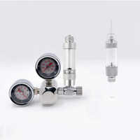 Compteur de bulles pour aquarium à tête simple ou double, valve anti-retour, régulateur de CO2 pour aquarium, diffuseur, kit système CO2, outil anti-retour