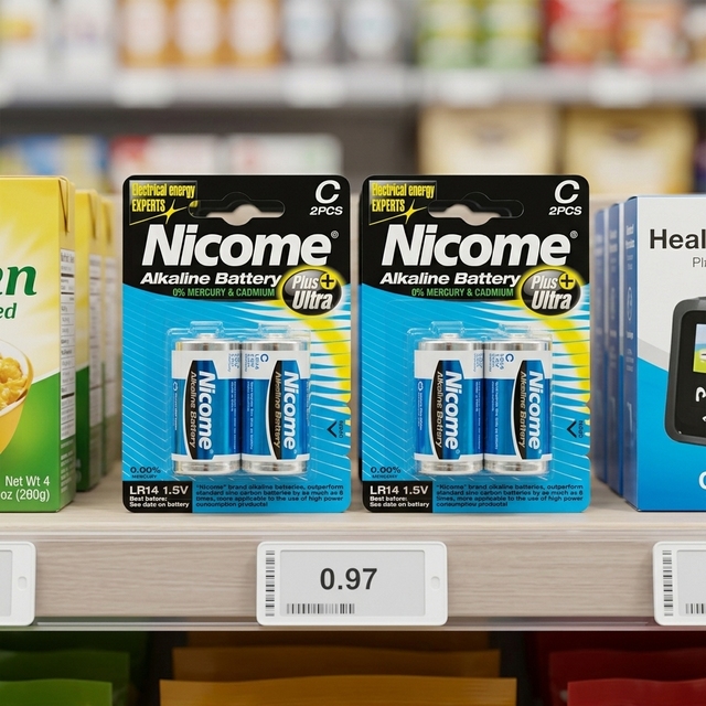 NICOME LR14 1.5V C Alkaline Battery for Toys Consumer Electronics & Power Tools-Wholesale Supplier