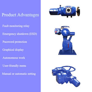 Actionneur électrique rotatif industriel <span class=keywords><strong>OA3</strong></span> / OA6 /OA8, couple 60Nm, 110V / 220V, pour l'automatisation des vannes - Product Image 3