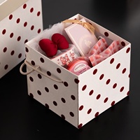 Kristall-Polka-Dot-Kreis Hochzeitsbonbonieren mit Glitzer-Finish und Fotorahmen-Option – Geschenkboxen für den ersten Geburtstag des Babys