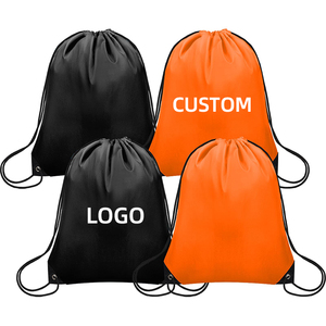 BSBH Custom Promotional Gift Polyester Drawstring Bag Gym Sports Draw String Bags Sport Drawstring Backpack Bag