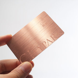 Custom Laser Engraved 304/316 Stainless Steel Business <b>Cards</b> with <b>Mirror</b>/Matt Finish - Product Image 4