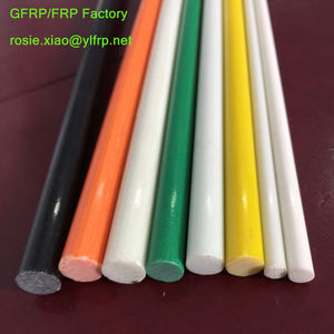 Proveedor de China, varillas flexibles GFRP FRP de fibra de vidrio, estacas de tomate, varillas de aislamiento de fibra de vidrio sólido, fábrica de postes de valla de fibra de vidrio - Product Image 5