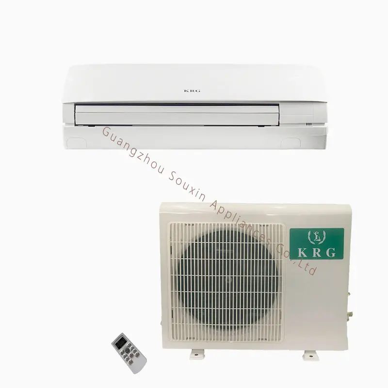 Bölünmüş klima sıcak satış 220v 50Hz hızlı serin enerji tasarrufu R410A soğutma isıtma mini fan 3500W 1 ton 12000 btu 1.5hp