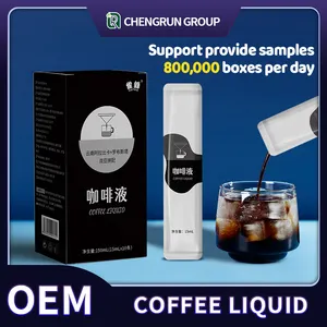 Source Factory Coffee Concentrate Coffee Bag Liquid Arabica And Robusta Double Instant Coffee
