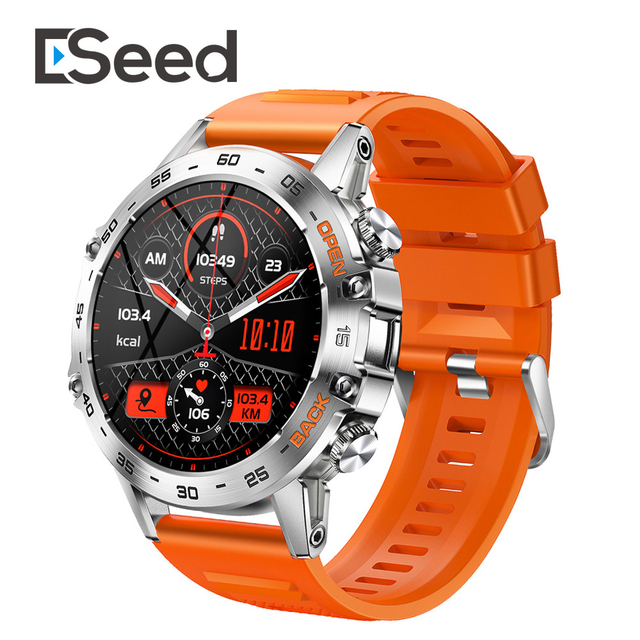Eseed Outdoor Sport BT Calling Smartwatch 1.39 Round Screen 400mAh Battery Health Monitoring Waterproof K52 Smart Watch 2023