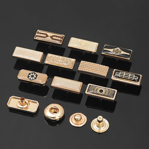 กระดุมเสื้อผ้าแบบสั่งทำพิเศษ ผลิตจากโลหะผสมสังกะสี สำหรับผู้ชายมุสลิม แบบ 4 ส่วน กดติดได้ ขนาดสั่งทำได้ - Product Image 4