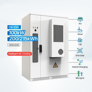 ตู้เก็บพลังงานอุตสาหกรรม Bibo 100kW 215kWh ระบบกักเก็บพลังงานแสงอาทิตย์ แบตเตอรี่กักเก็บพลังงานแสงอาทิตย์ - Product Image 1