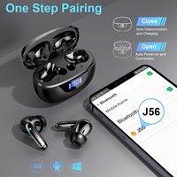 Écouteurs TWS ANC de haute qualité écouteurs sans fil écouteurs stéréo HiFi avec casque TWS à suppression de bruit à 4 micros