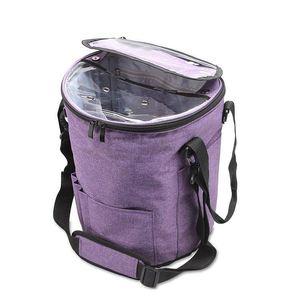 BSCI factory Organizer <b>Bag</b> <b>for</b> <b>Knitting</b> Projects Large Tote <b>Bag</b> <b>for</b> Storage Yarn Supplies Organizer Tote <b>for</b> Weave Tools - Product Image 1
