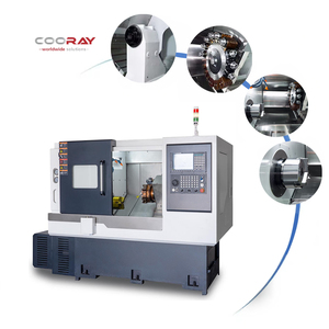 Cooray crl52my điện tháp nghiêng giường tailstock xây dựng trong Y trục fanuc/Siemens cncturning phay hợp chất gia công Trung tâm máy tiện - Product Image 1