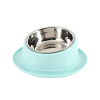 Bols pour animaux de compagnie mangeoires mignon bol pour chien en acier inoxydable bols de nourriture pour animaux de compagnie bon marché