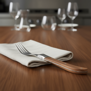 Laguiole Steak Fork Set 6 Pieces In Gift <b>Box</b> - Product Image 3