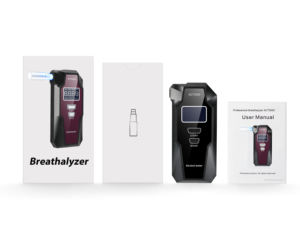 Alta Sensibilidade Fuel Cell Bafômetro Fábrica <span class=keywords><strong>Alcohol</strong></span> Tester <span class=keywords><strong>Detector</strong></span> Eficiente para Álcool Conteúdo - Product Image 5