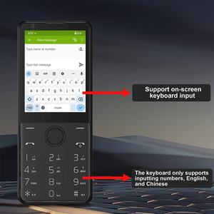 Teléfono para Personas Mayores sin Cámara, 4G LTE, Octa Core, Diseño con Teclado, Compatible con Estudiantes, Versión con <span class=keywords><strong>Google</strong></span> y WhatsApp, Android 14, Alta Resolución - Product Image 4