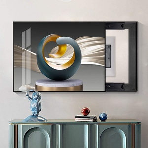 Exquisita y Hermosa Obra de Arte, Caja de Medidor Eléctrico de Alta Gama con Diseño de Cristal y Porcelana Pintada, con Acceso Fácil - Product Image 1