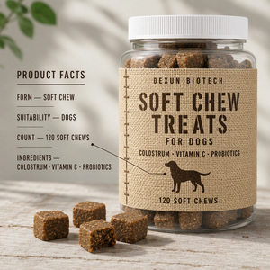 Soutien immunitaire pour chats et chiens, absorption rapide, vitamines et minéraux sûrs, soulagement des allergies, sans céréales, friandises à mâcher souples - Product Image 4