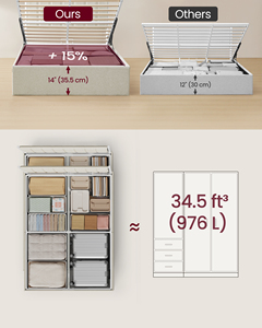 Кровать для хранения с мягкой обивкой - Product Image 3
