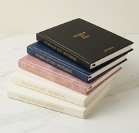 Carnet de prière LABON personnalisé en cuir PU A5, couverture rigide, avec dorure à chaud, carnet chrétien pour l'étude biblique, cadeau de foi pour femme