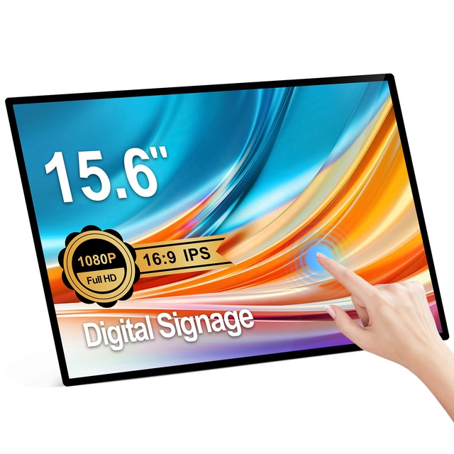 15.6 Inch Ultra Thin Commercial Android Tablet PC Capacitive Touch Screen Quad Core 1.8GHz Hotel Hospital All in One Tablet