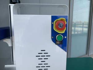 Máquina de Marcado Láser de Fibra Dividida con Certificación CE, 100W, Refrigerada por Aire, Grabador Láser Portátil para Marcado de Superficies de Acero y Plástico, Compatible con DXF/AI - Product Image 2