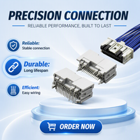 Connecteur Molex Mini50 Alternatives 34959 compatible, contact noir 34958, faisceau de câbles 560023, fiche